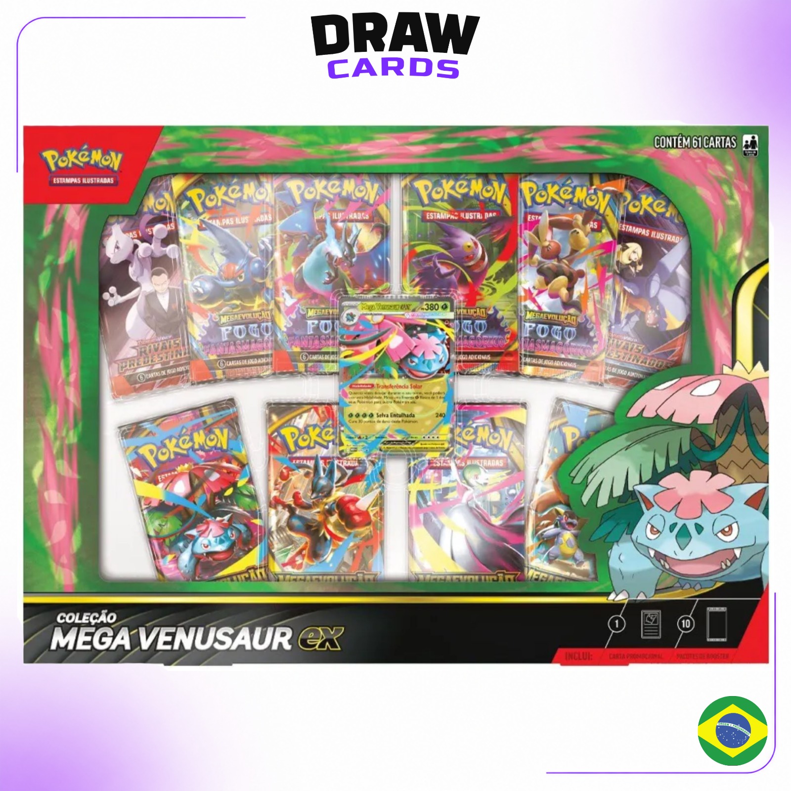 (PT-BR) Box Coleção - Mega Venusaur ex