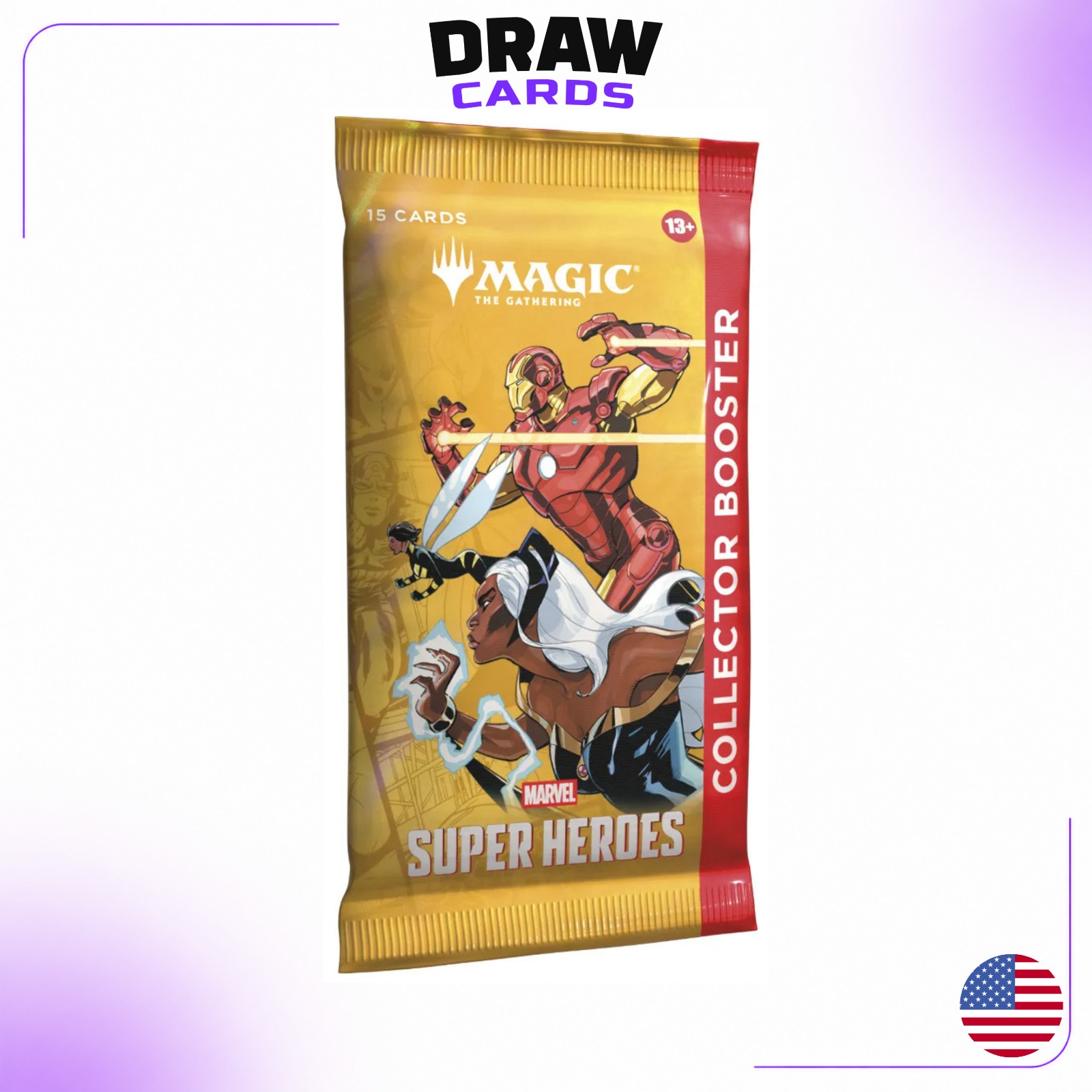 Booster Avulso - Marvel Super Heroes - Booster de Colecionador