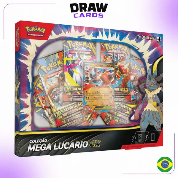 (PT-BR) Box Coleção - Mega Lucario ex