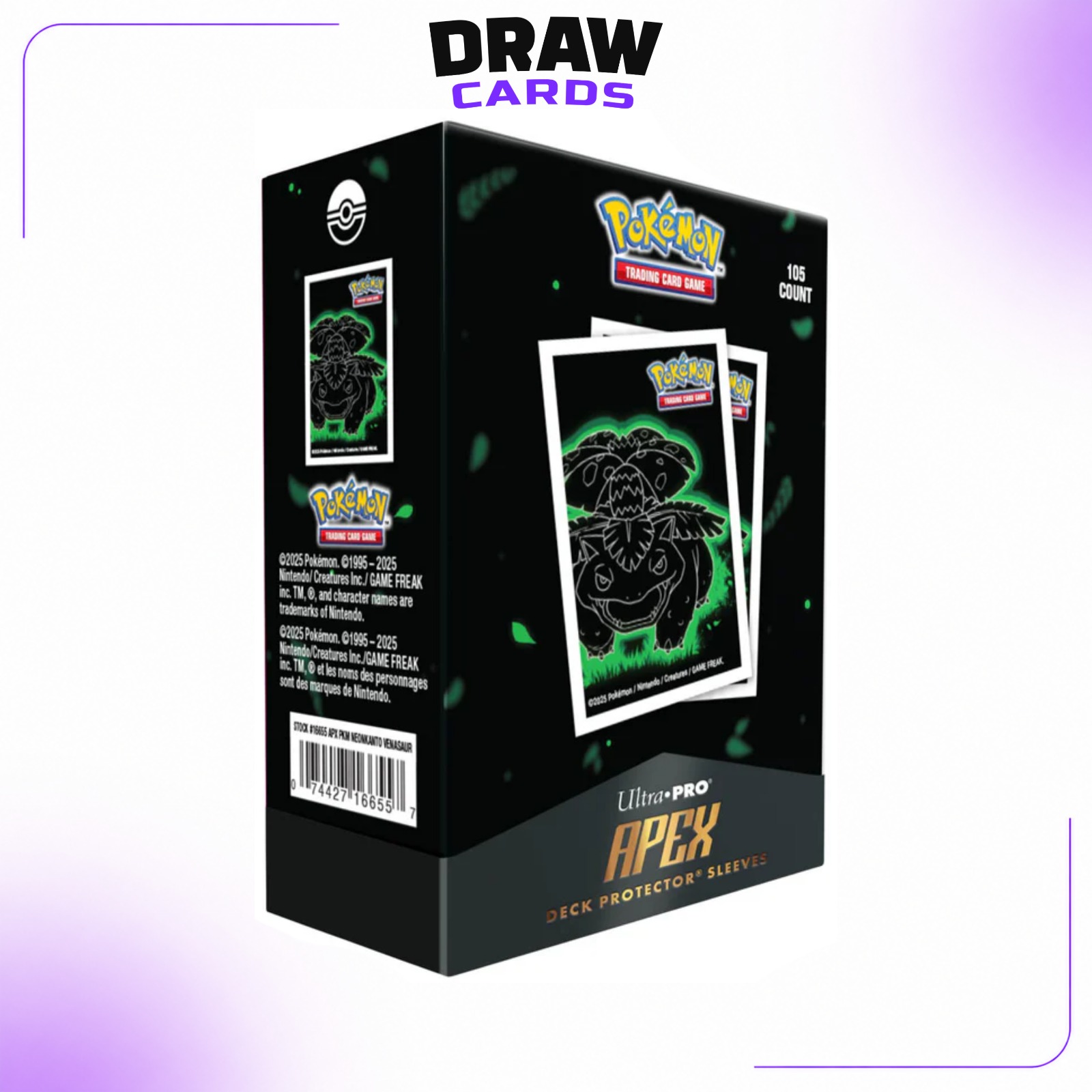Shield Ultra Pro Apex - 100 Unidades - Pokémon
