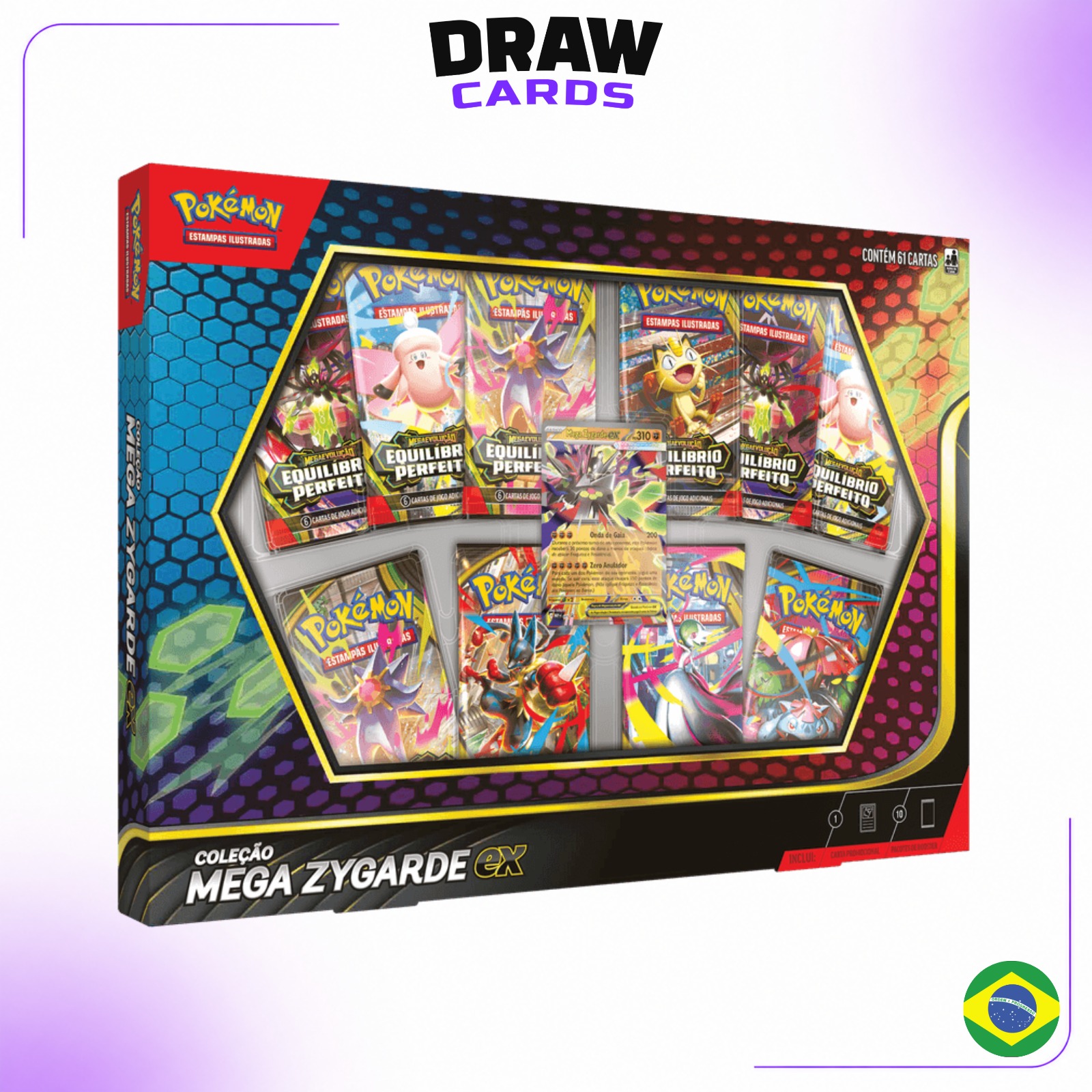 (PT-BR) Box Coleção Mega Zygarde ex