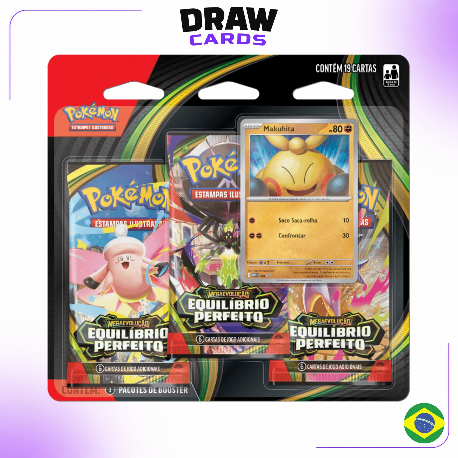 (PT-BR) Blister Triplo - Equilíbrio Perfeito (ME03) - Makuhita