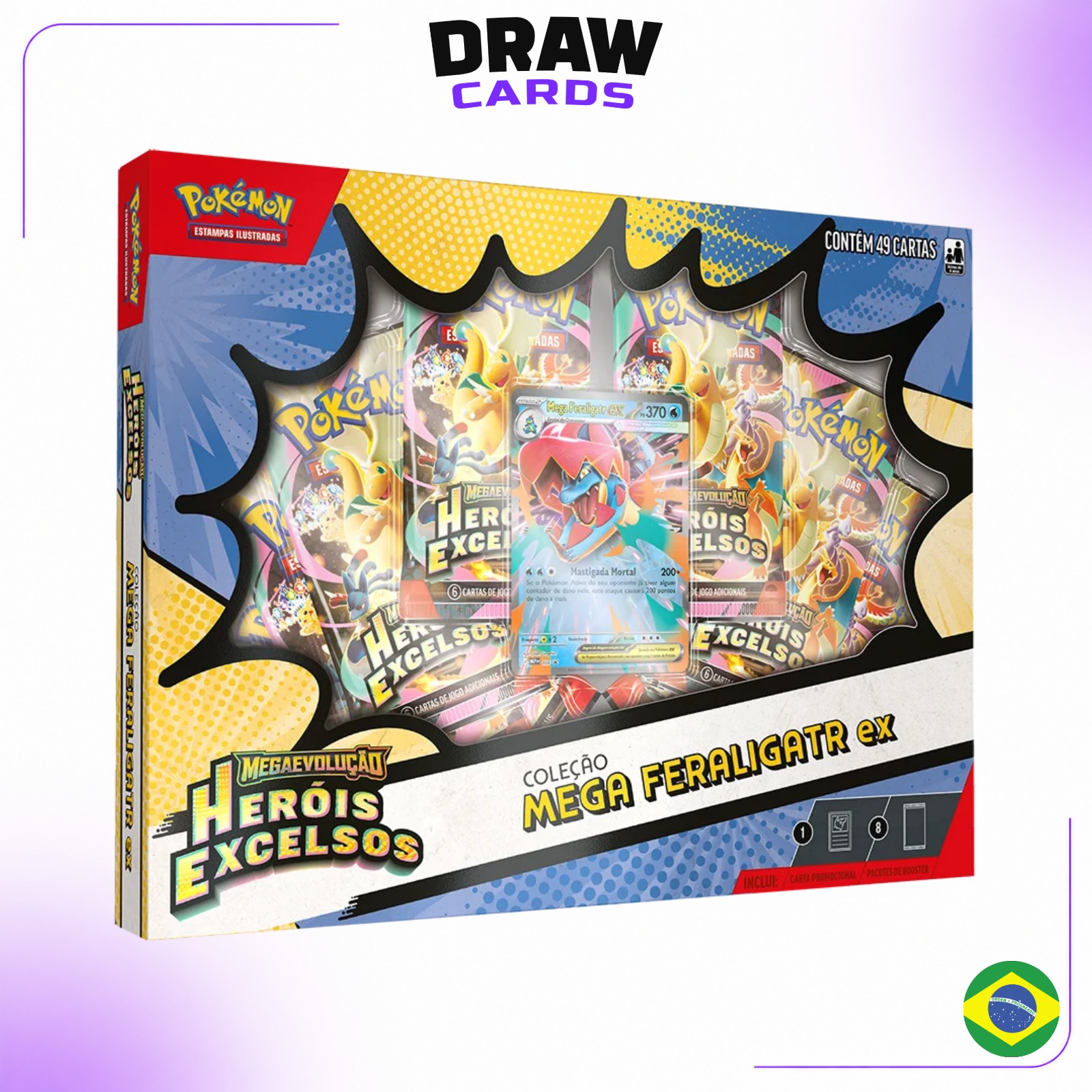 (PT-BR) Box Coleção - Heróis Excelsos (ME2.5)