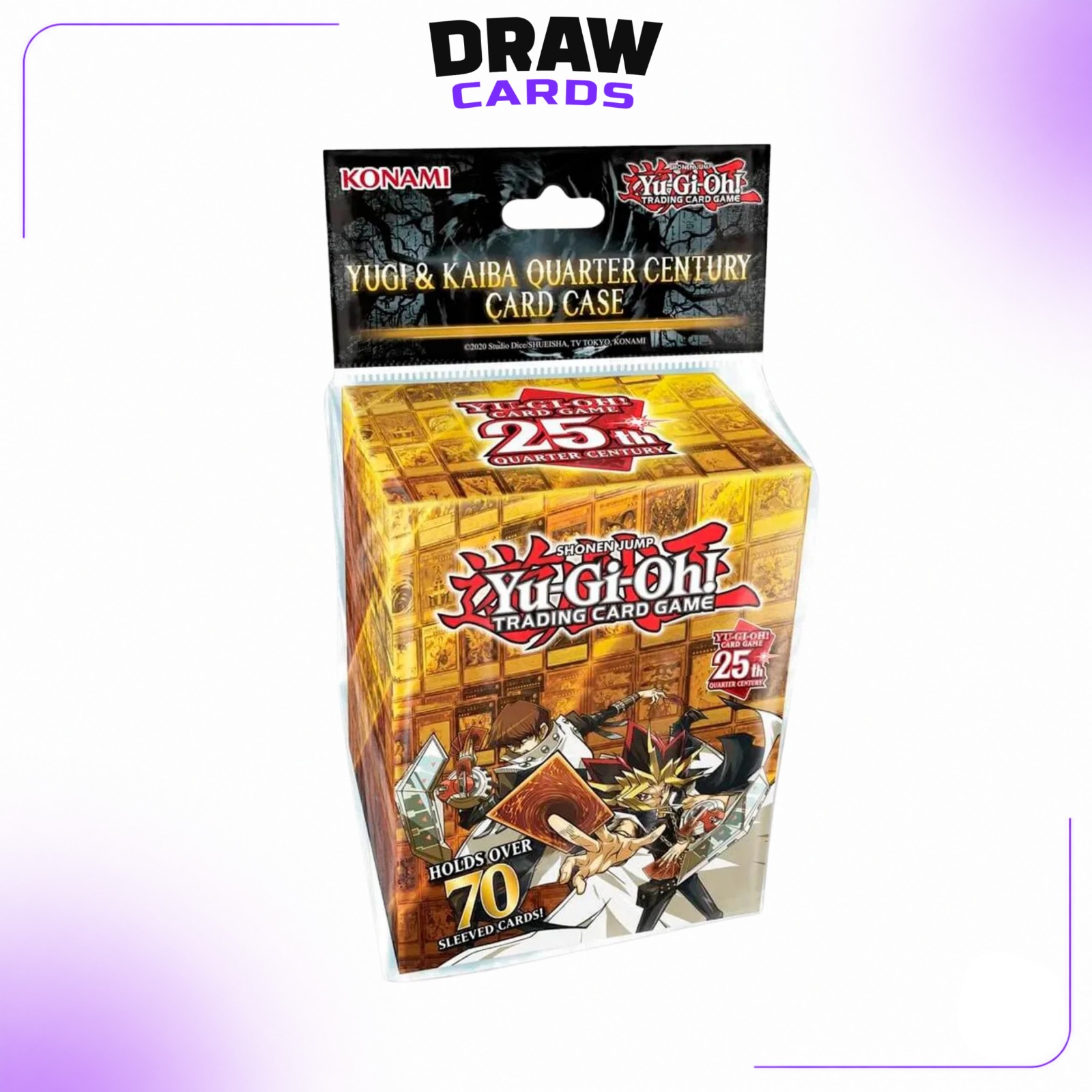 Deck Box Yugioh - 25º Aniversário - Yugi e Kaiba