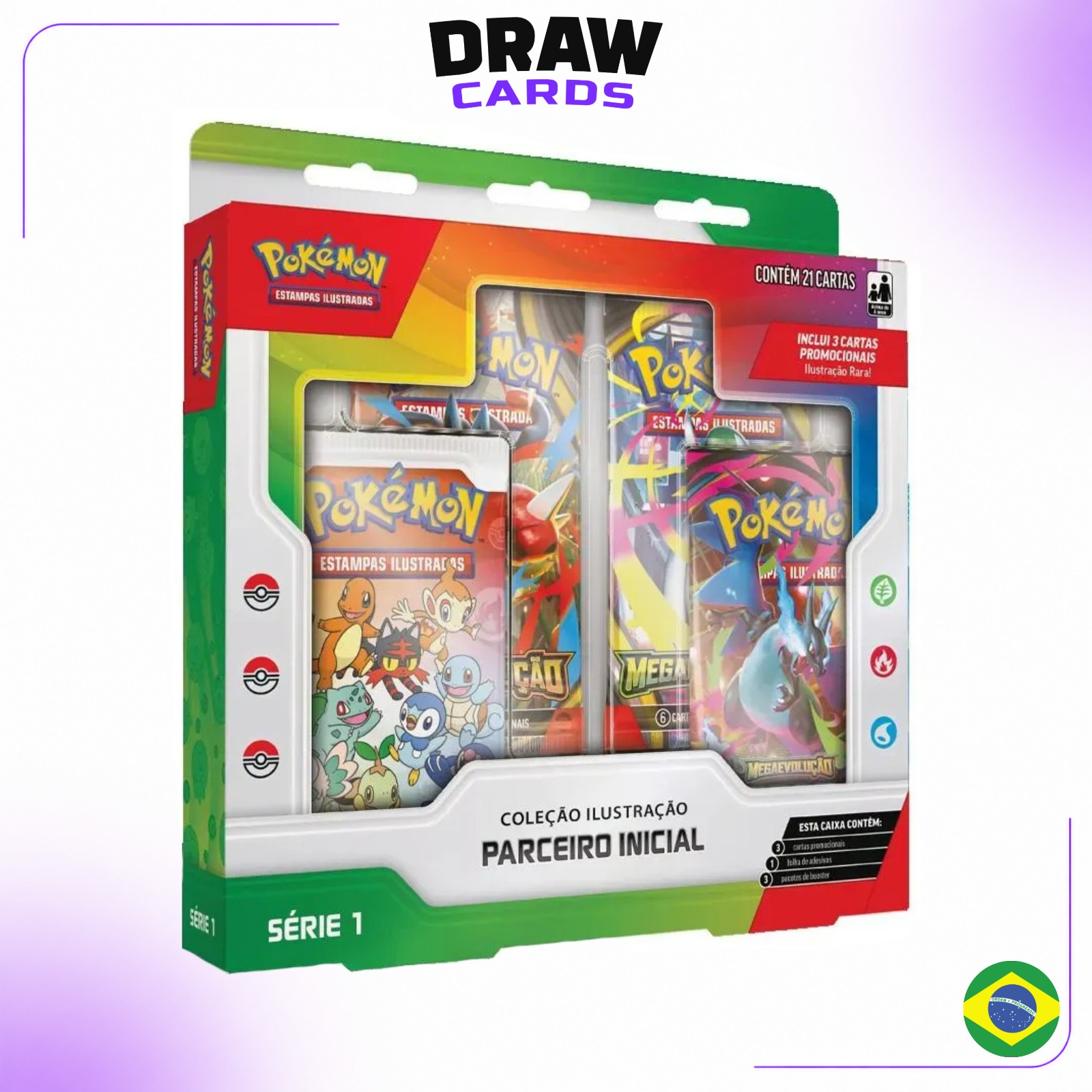 (PT-BR) Box Coleção Ilustração Parceiro Inicial - Série 01