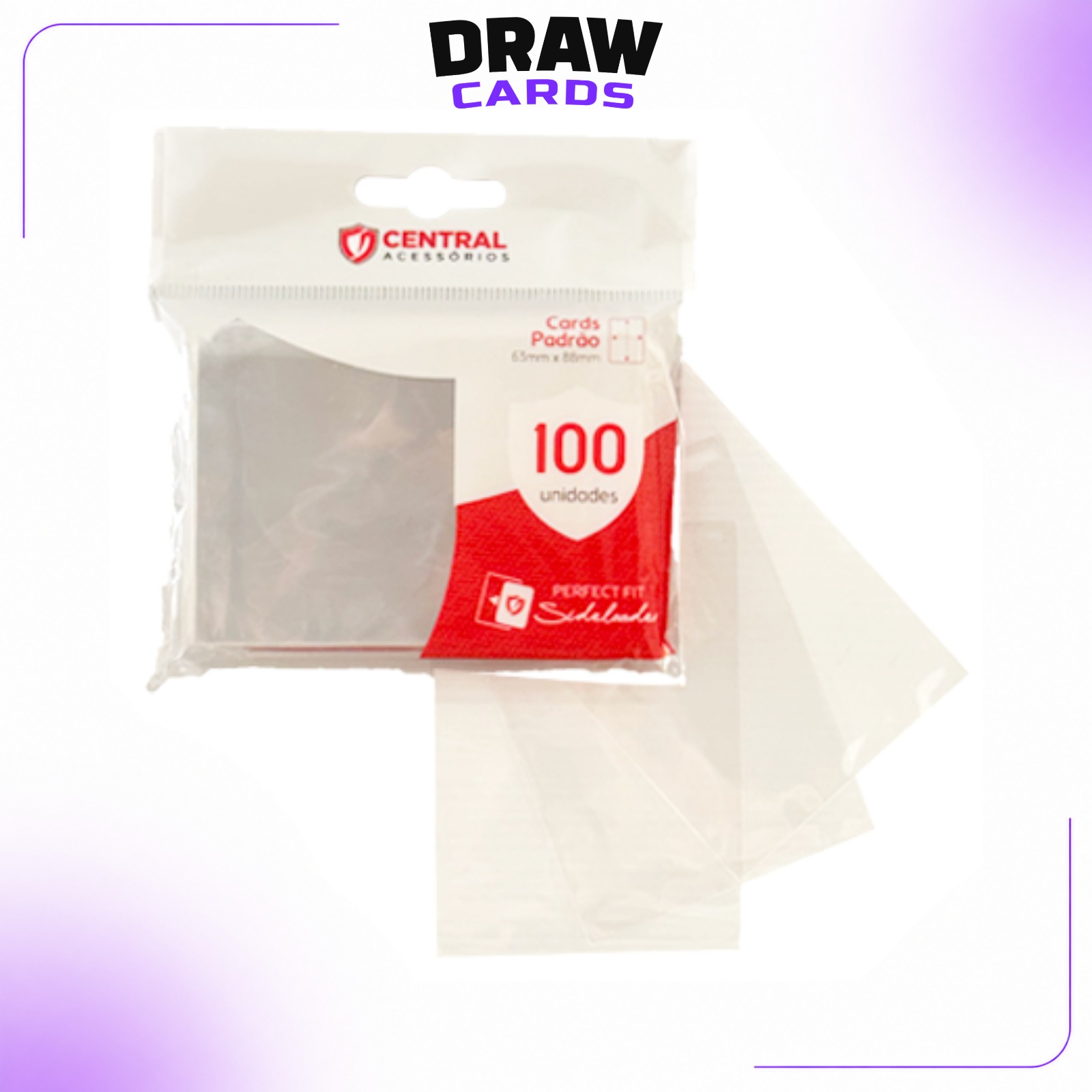 Central Perfect Fit - Sideloader Transparente (100 unidades)