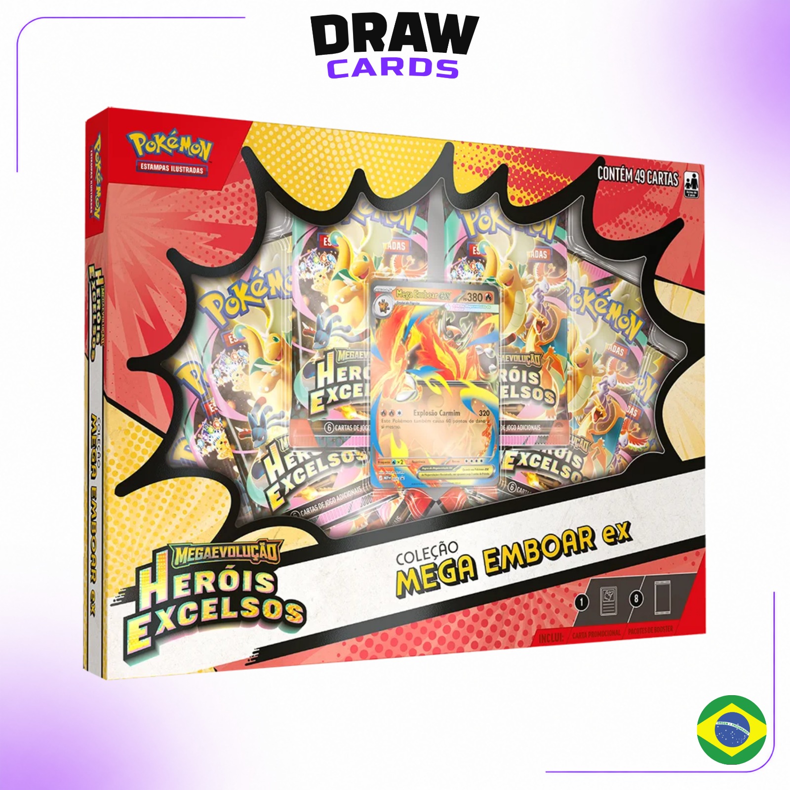 (PT-BR) Box Coleção - Heróis Excelsos (ME2.5)
