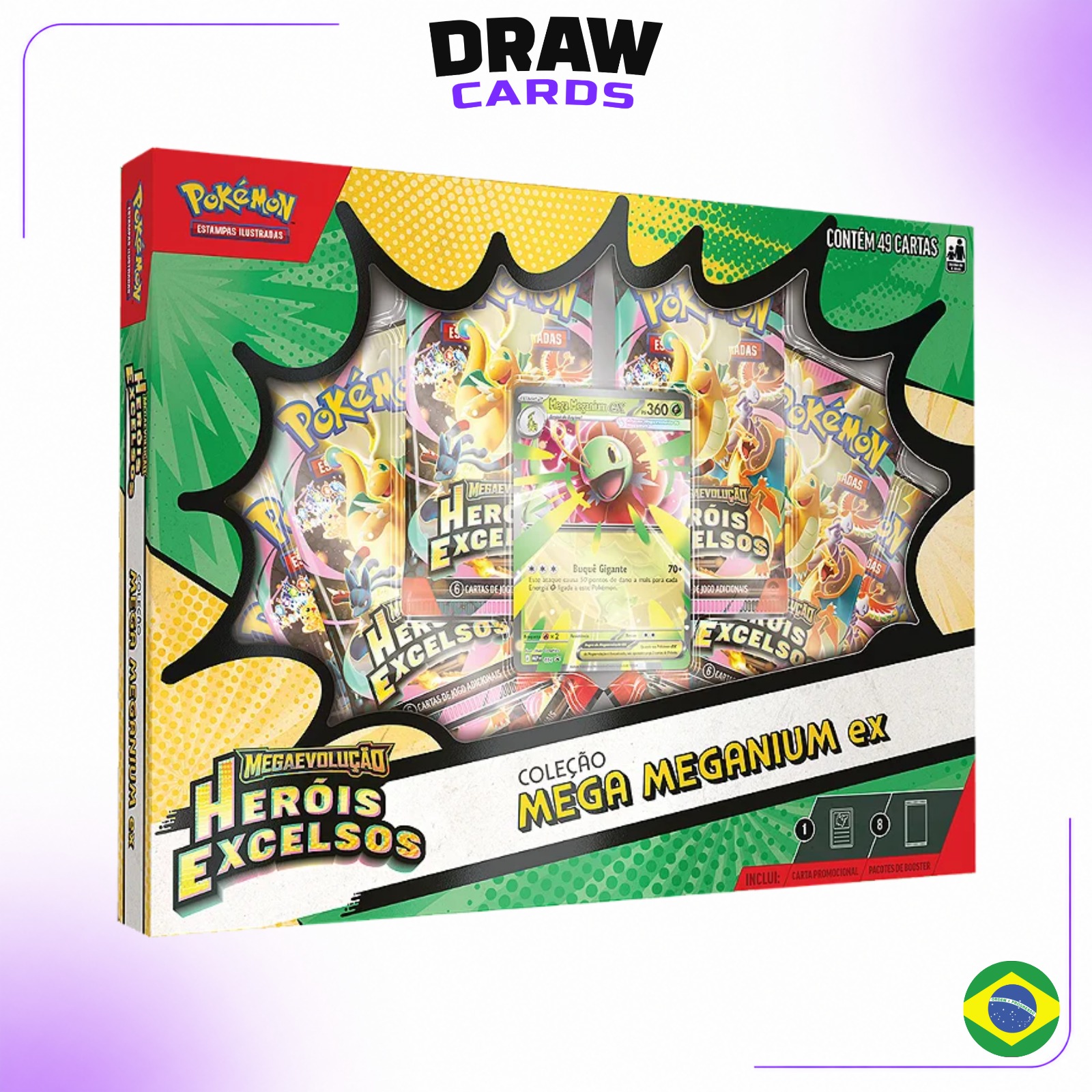(PT-BR) Box Coleção - Heróis Excelsos (ME2.5)