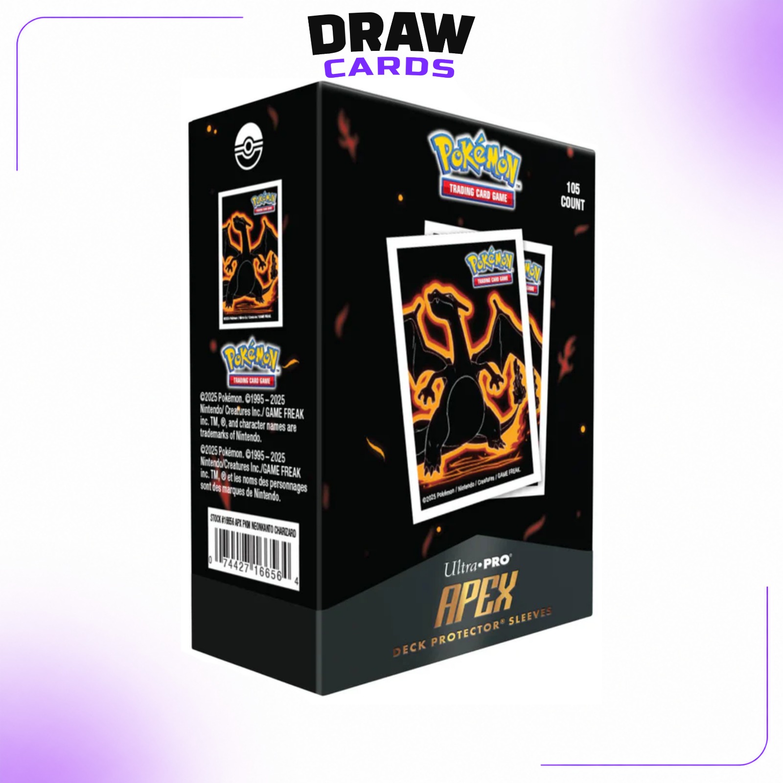 Shield Ultra Pro Apex - 100 Unidades - Pokémon