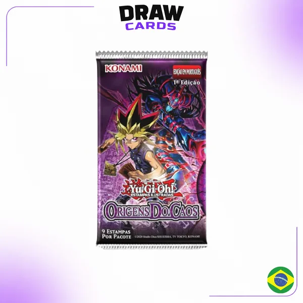 Booster Avulso - YU-Gi-Oh! - Origens do Caos