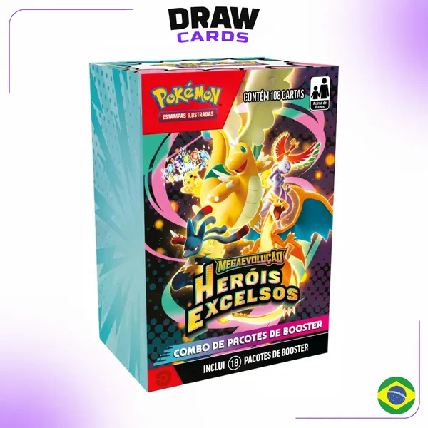 (PT-BR) Combo de Boosters - Heróis Excelsos (ME2.5)